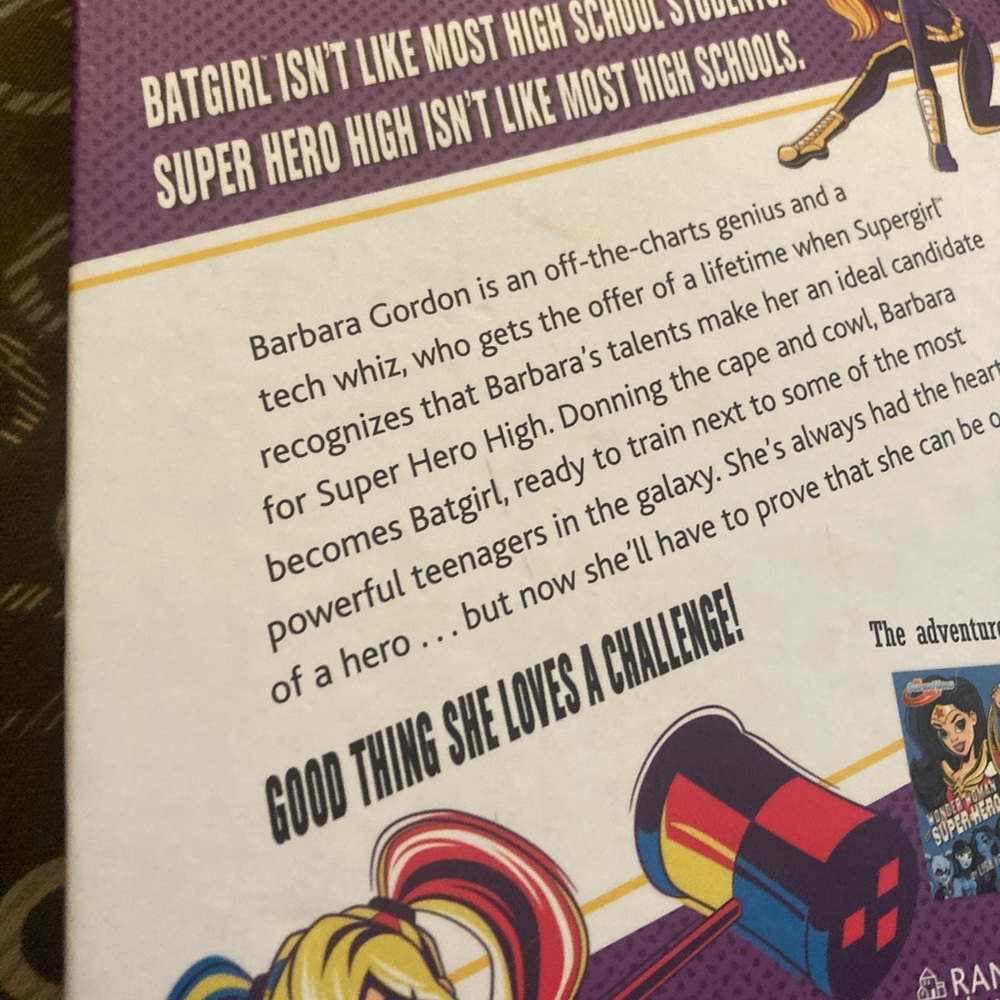 DC Super Hero Girls Batgirl Book Batgirl at Super Hero High by Lisa Yee - Picture 3 of 5